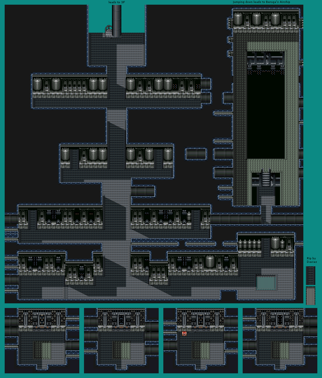 Terranigma - Beruga's Lab Tower 4F