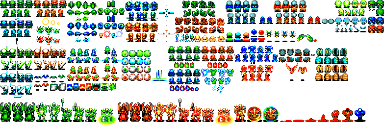 Golden Axe Warrior - Enemies