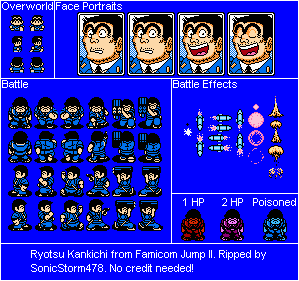 Famicom Jump 2: Saikyo no Shichinin (JPN) - Ryotsu Kankichi