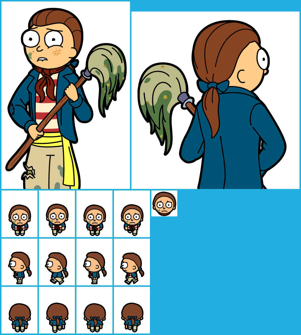 Pocket Mortys - #147 Cabin Boy Morty