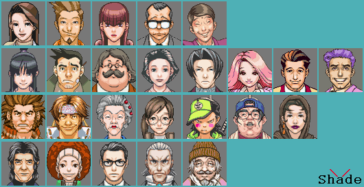 Phoenix Wright: Ace Attorney / Gyakuten Saiban (JPN) - Character Profiles