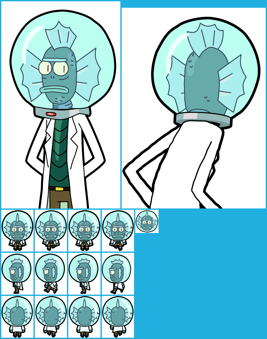 Pocket Mortys - Aqua Rick
