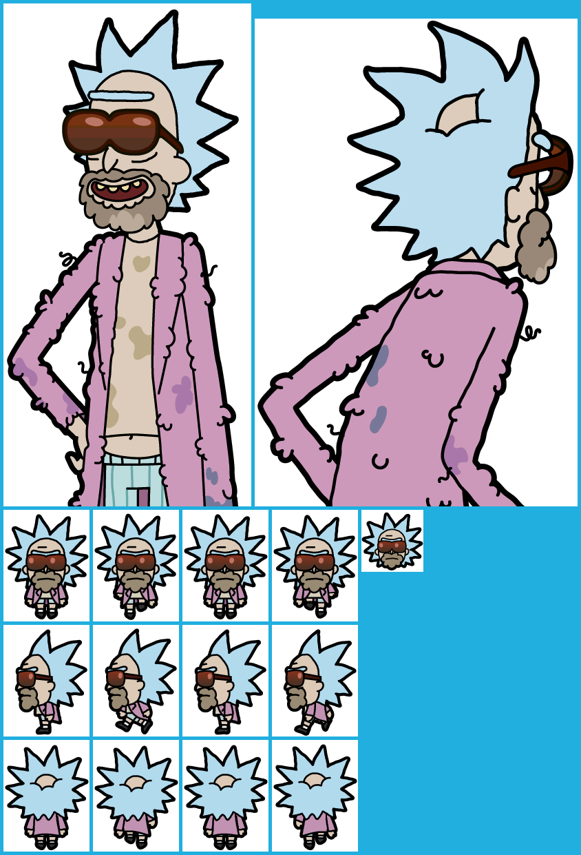 Pocket Mortys - Dude Rick