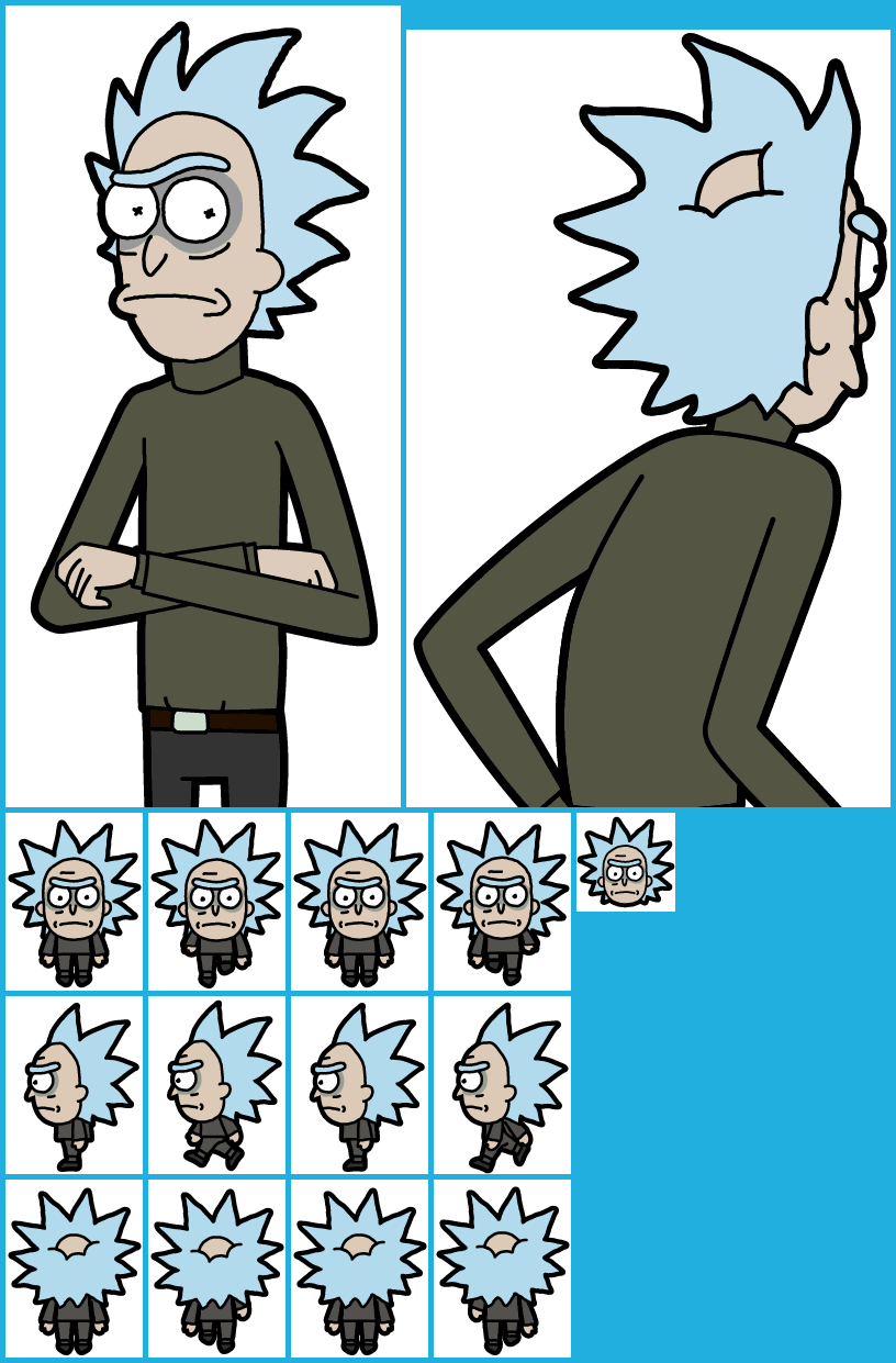 Pocket Mortys - Novelist Rick