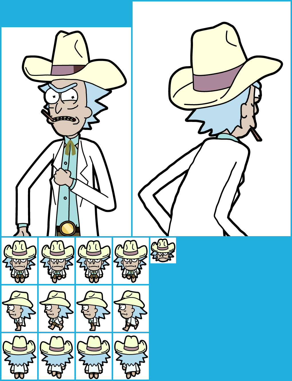 Pocket Mortys - Cowboy Rick