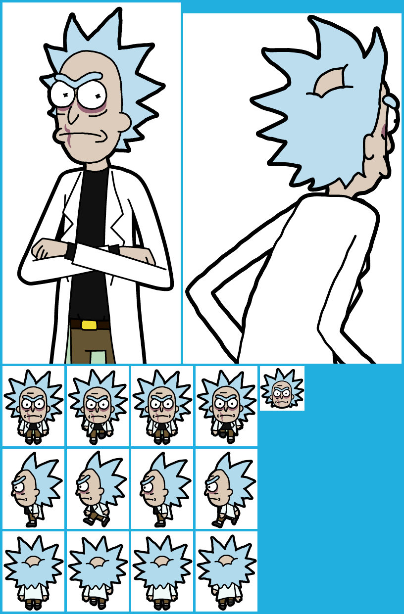 Pocket Mortys - Evil Rick