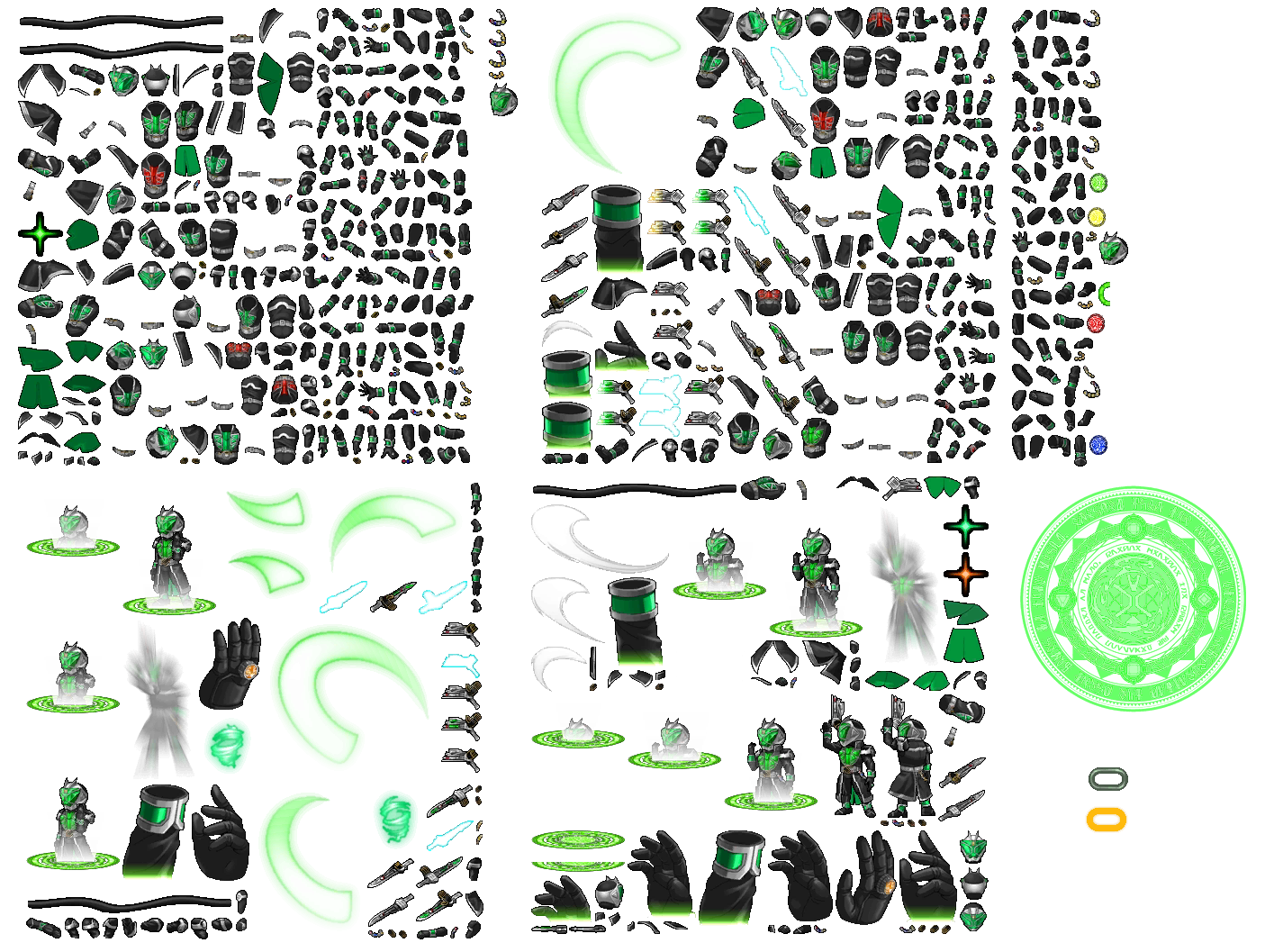 Kamen Rider Travelers Senki (JPN) - Kamen Rider (Wizard Hurricane-Style)