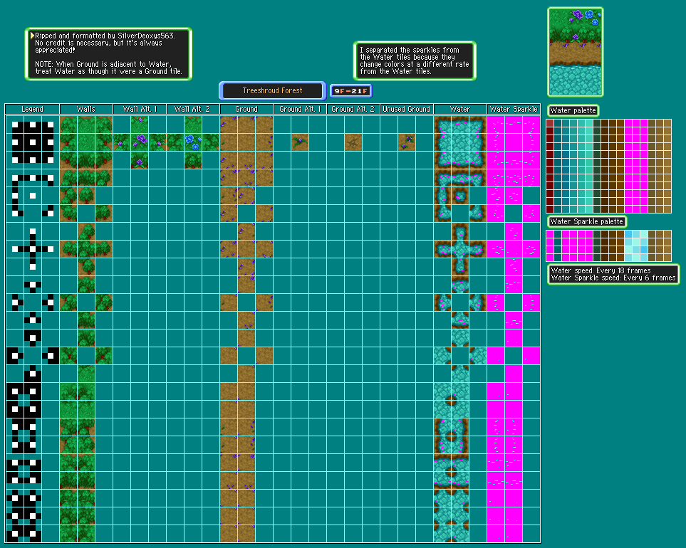 Treeshroud Forest 09F - 21F