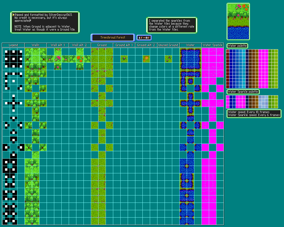 Treeshroud Forest 01F - 08F