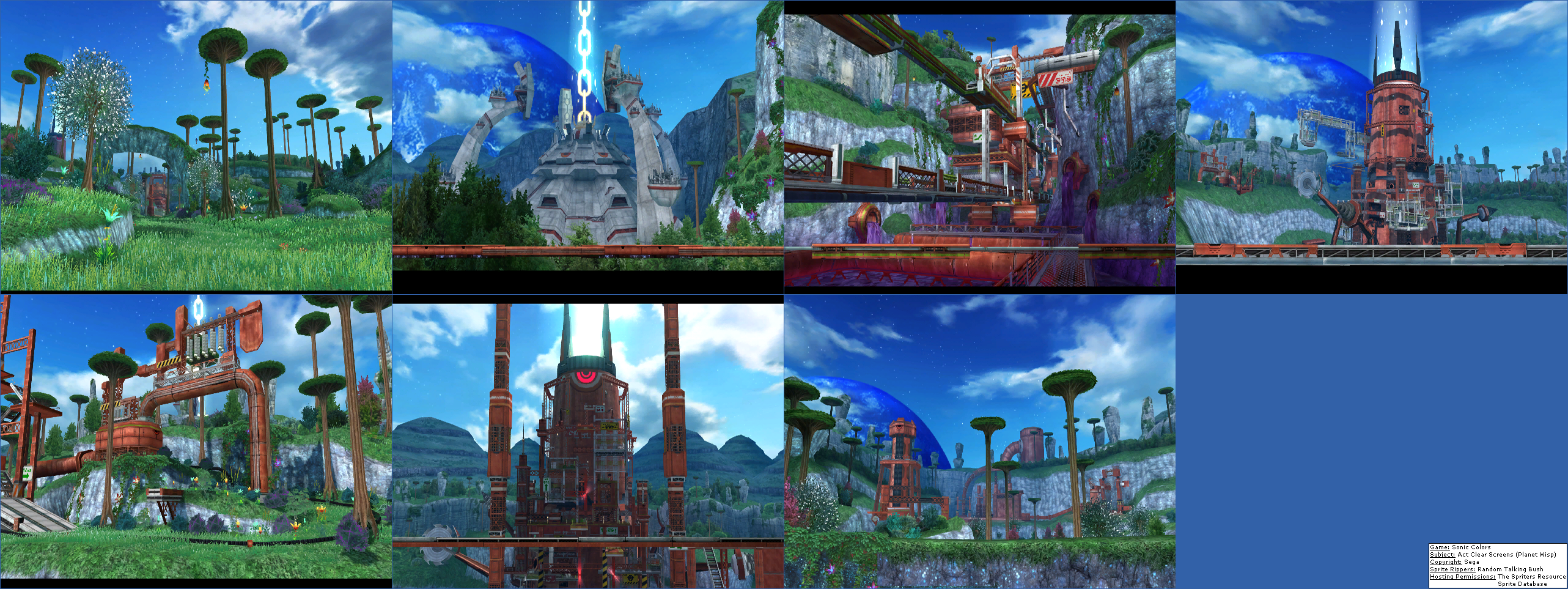 Sonic Colors - Act Clear Screens (Planet Wisp)