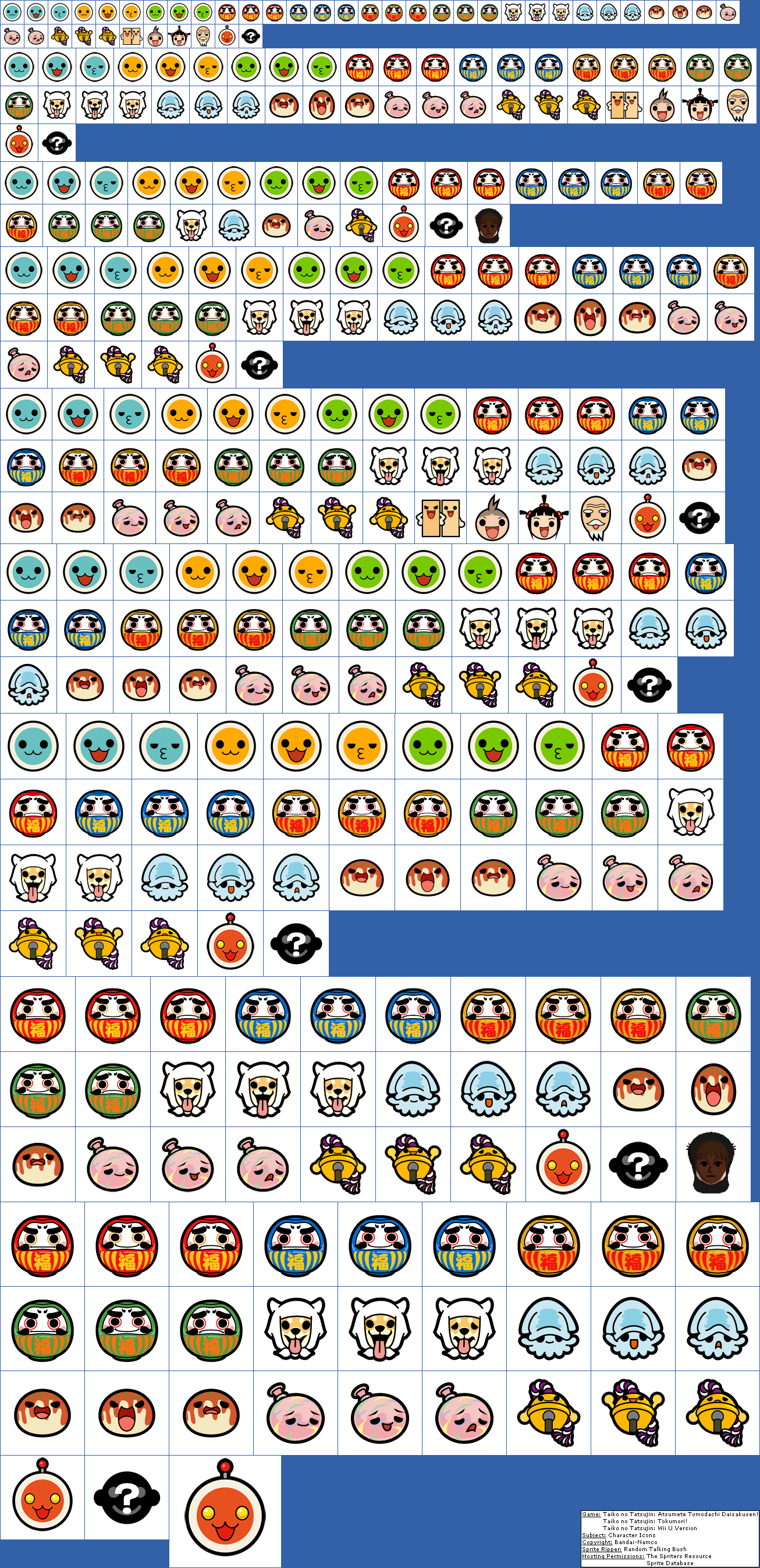 Character Icons