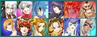 Magic User Kurohime (Mahou Tsukai Kurohime) - Playable Character Portraits (Small)