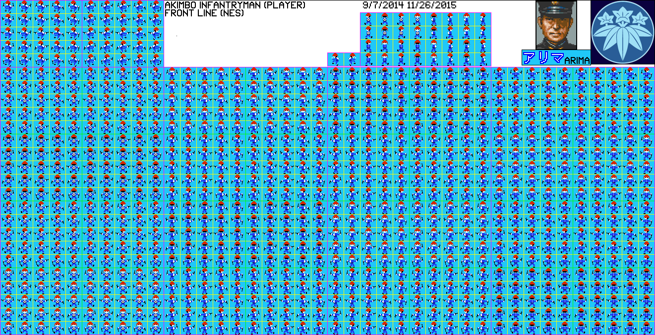 Front Line (JPN) - Akimbo Infantryman (Player)
