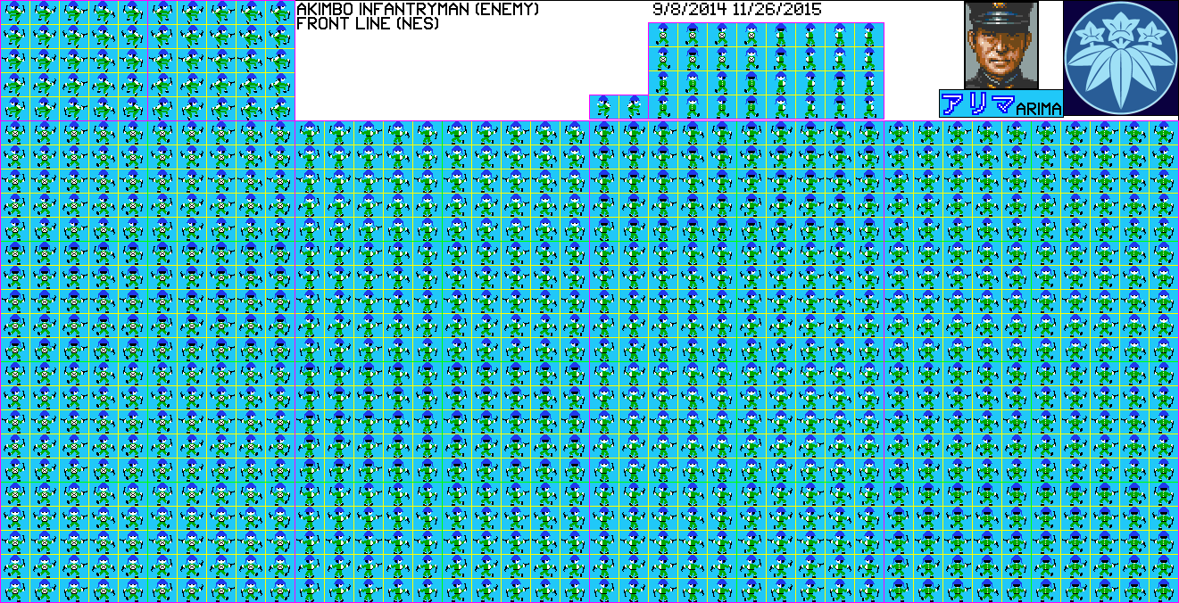 Front Line (JPN) - Akimbo Infantryman (Enemy)