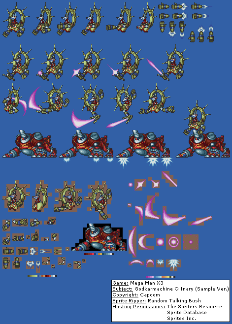 Mega Man X3 - Godkarmachine O Inary (Sample Version)