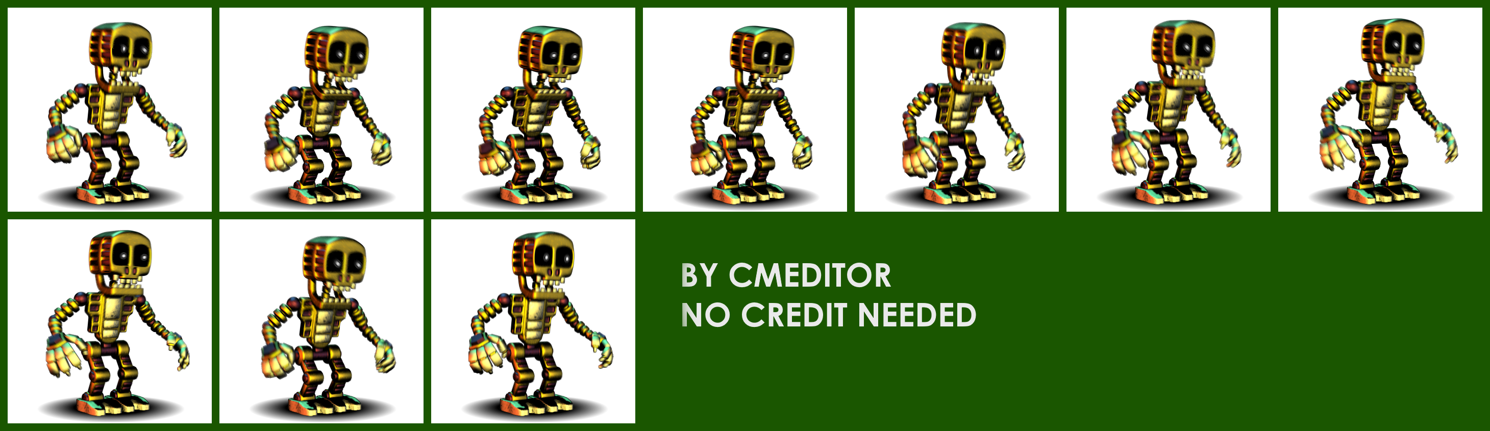 FNaF World - Gold Endo