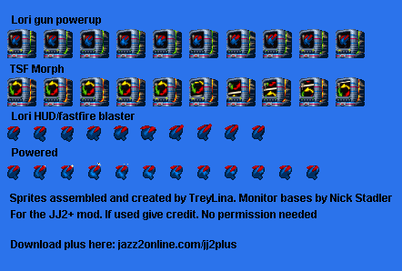 Jazz Jackrabbit Customs - The Secret Files Extra Assets (Jazz Jackrabbit 2+)