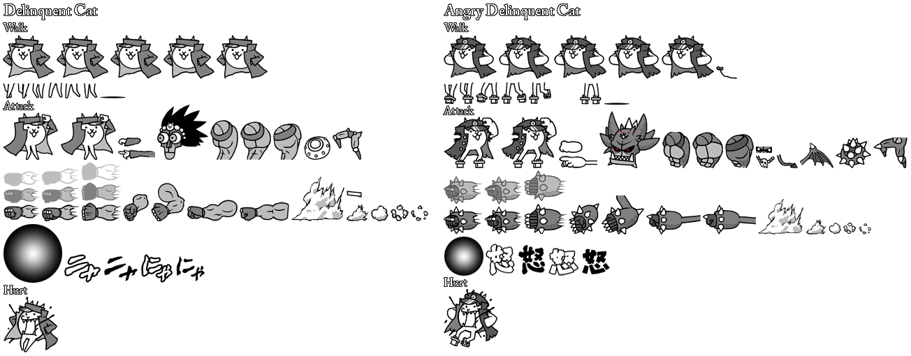 The Battle Cats - Delinquent Cat