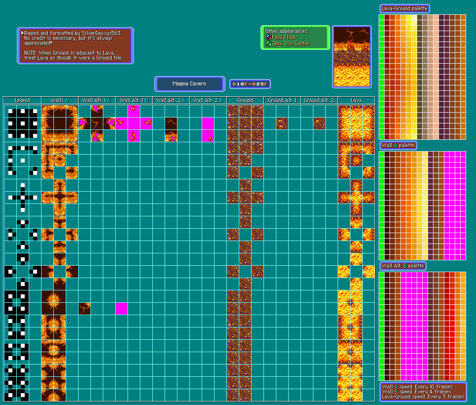 Magma Cavern B18F - B23F