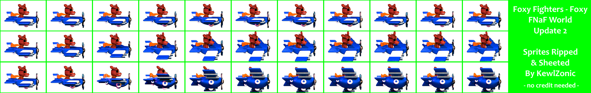 FNaF World - Foxy (Foxy Fighters)