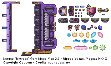 Mega Man X2 - Serges (Fortress)