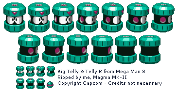 Mega Man 8 - Big Telly & Telly R