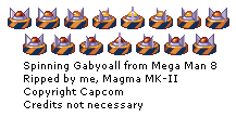 Mega Man 8 - Spinning Gabyoall