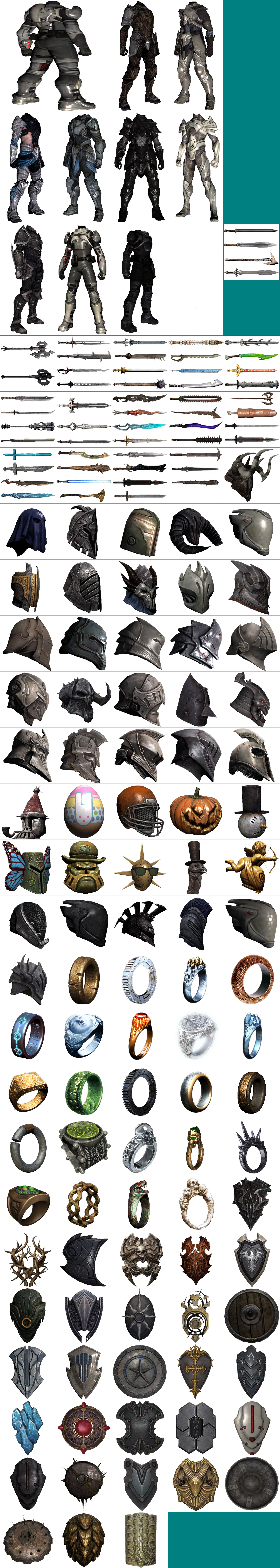 Infinity Blade - Item Icons