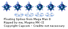 Mega Man 8 - Floating Spikes