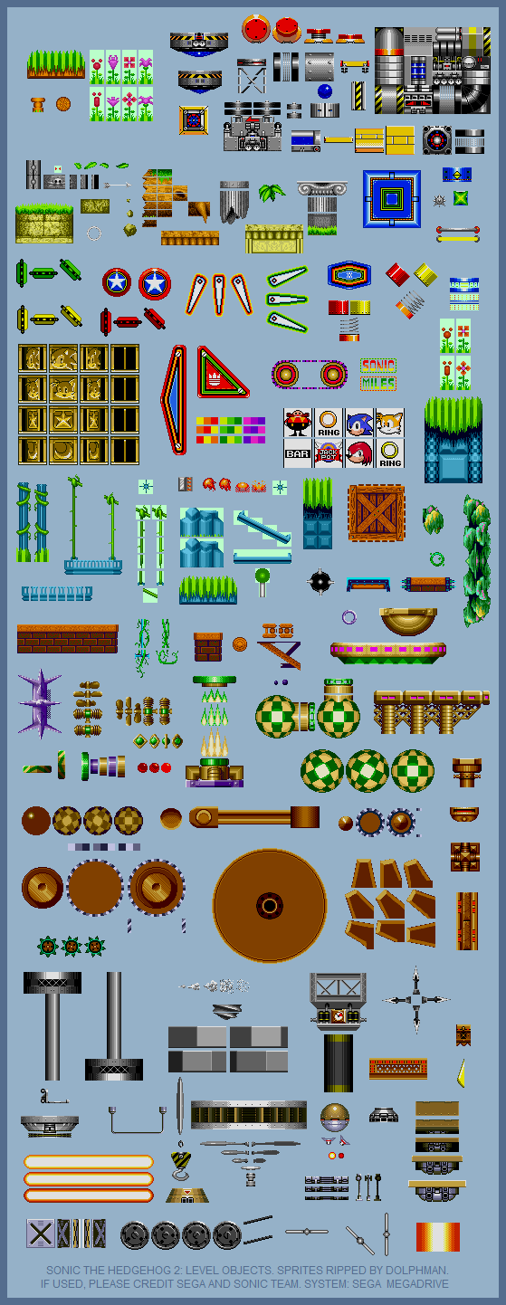 Genesis / 32X / SCD - Sonic the Hedgehog - Sonic the Hedgehog - The Spriters  Resource