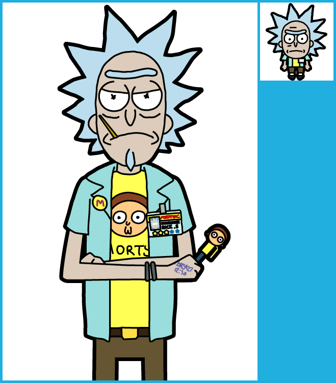 Pocket Mortys - Storage Rick