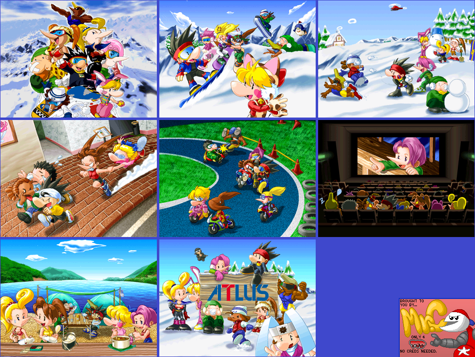 Snobow Kids Plus (JPN) - Credits Images