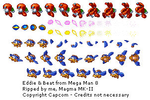 Mega Man 8 - Eddie & Beat