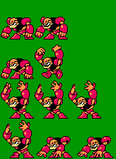 Guts Man (Power Fighters/Battle) (NES-Style)