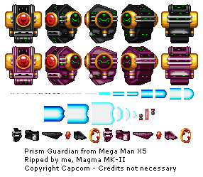Mega Man X5 - Prism Guardian