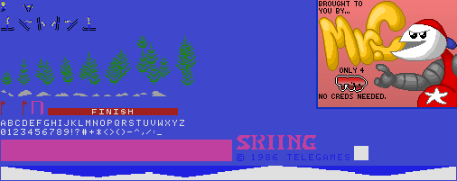 Skiing - General Sprites