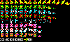 Amidar - General Sprites