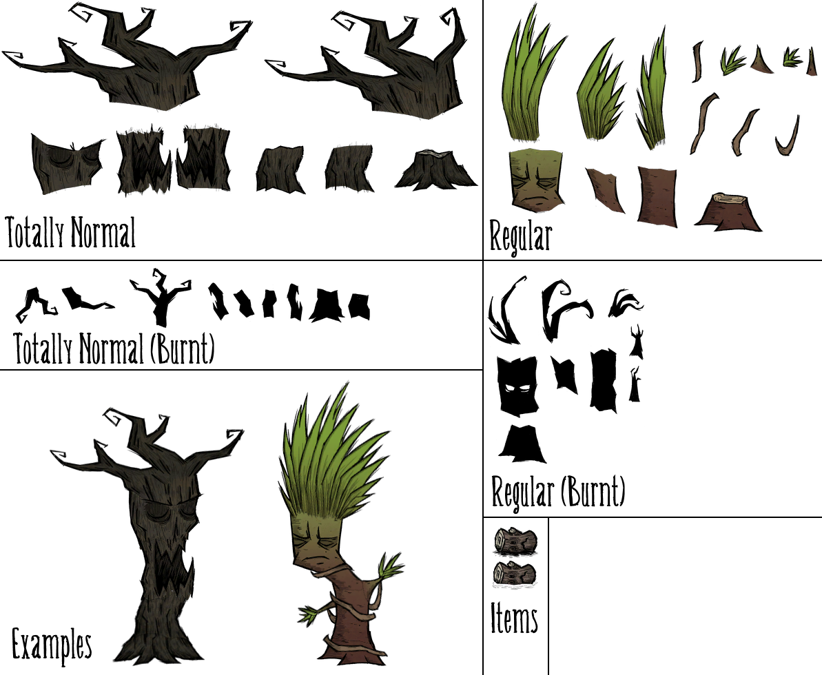 Don't Starve / Don't Starve Together - Totally Normal Trees