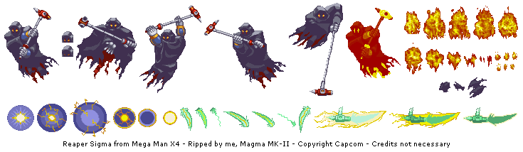 Mega Man X4 - Reaper Sigma