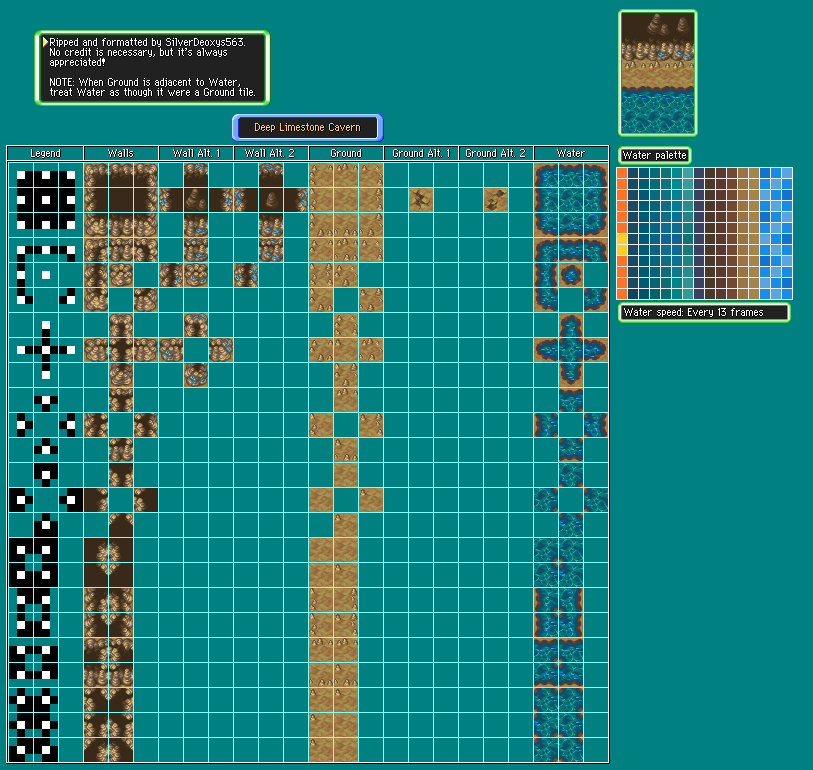 Deep Limestone Cavern