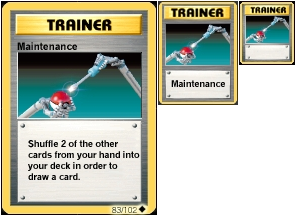 Pokémon: Play It! - Maintenance