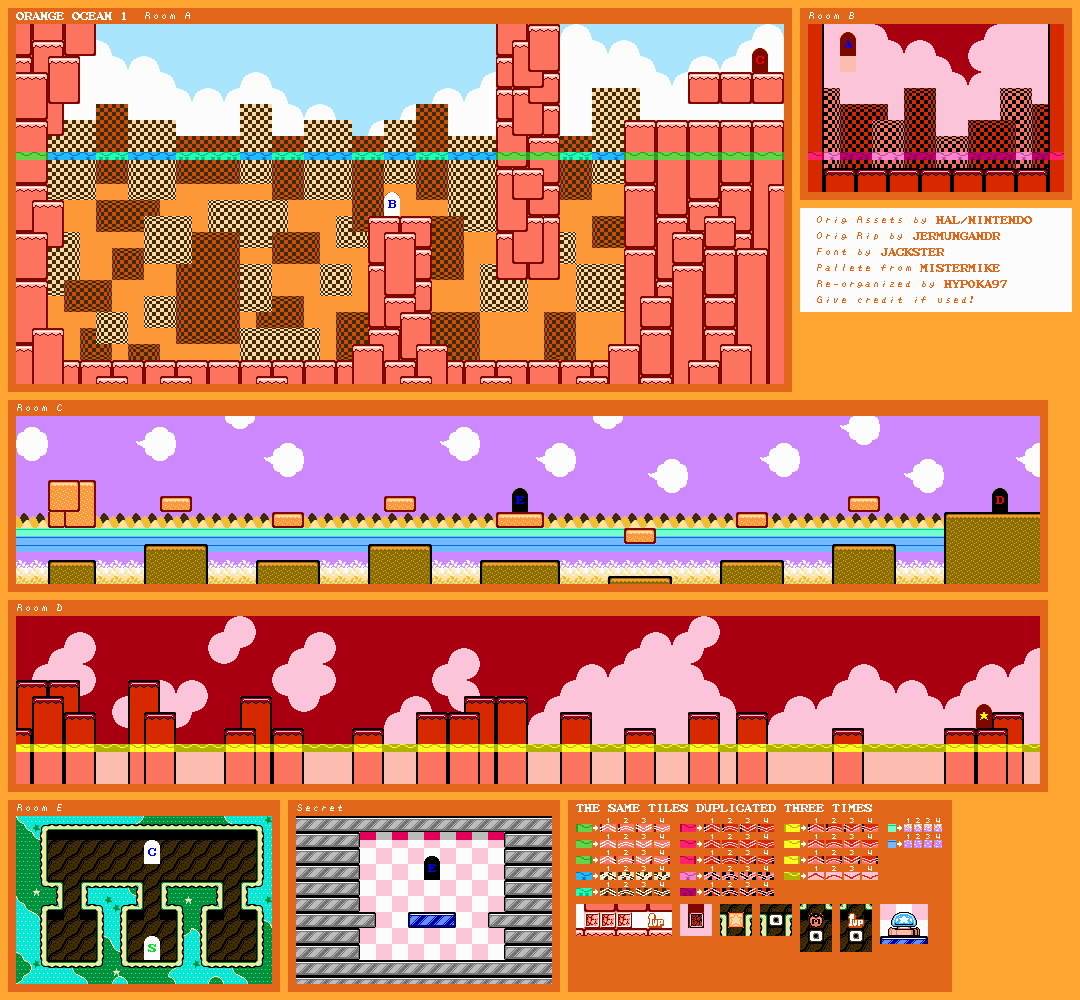 Kirby's Adventure - Orange Ocean 1