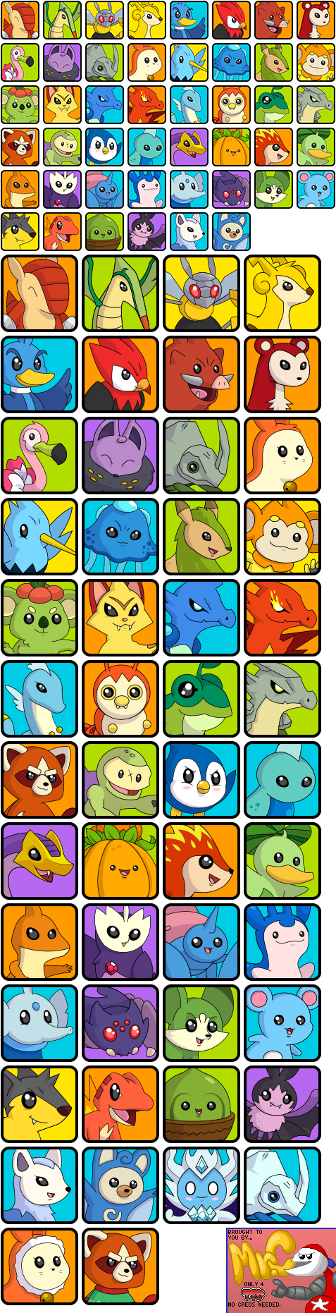 Dynamons World - Dynamons Icons