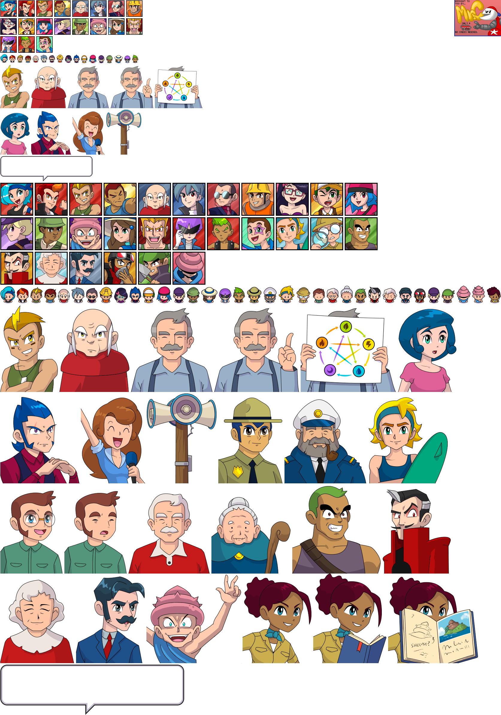 Dynamons World - Character Icons