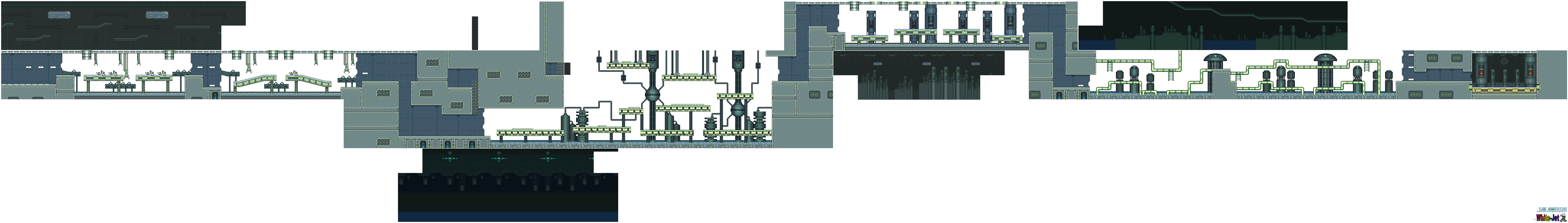 Mega Man X - Flame Mammoth Stage (Altered)