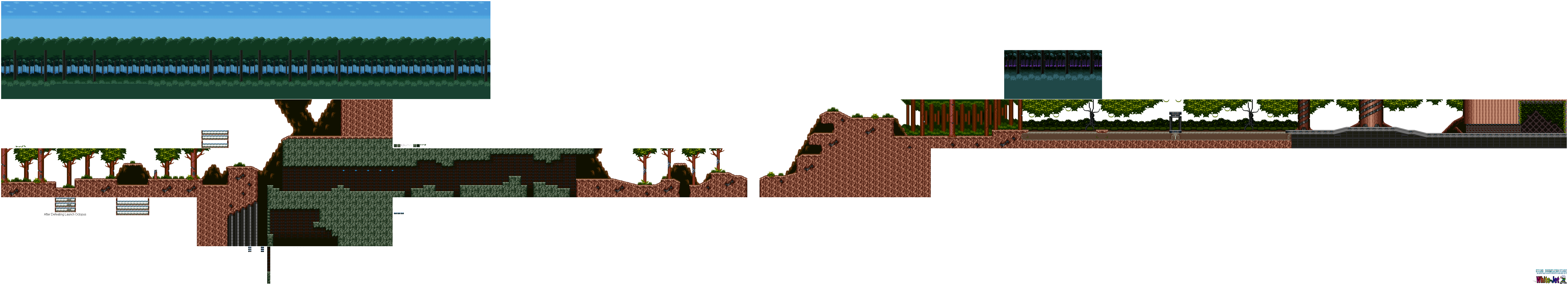 Mega Man X - Sting Chameleon Stage