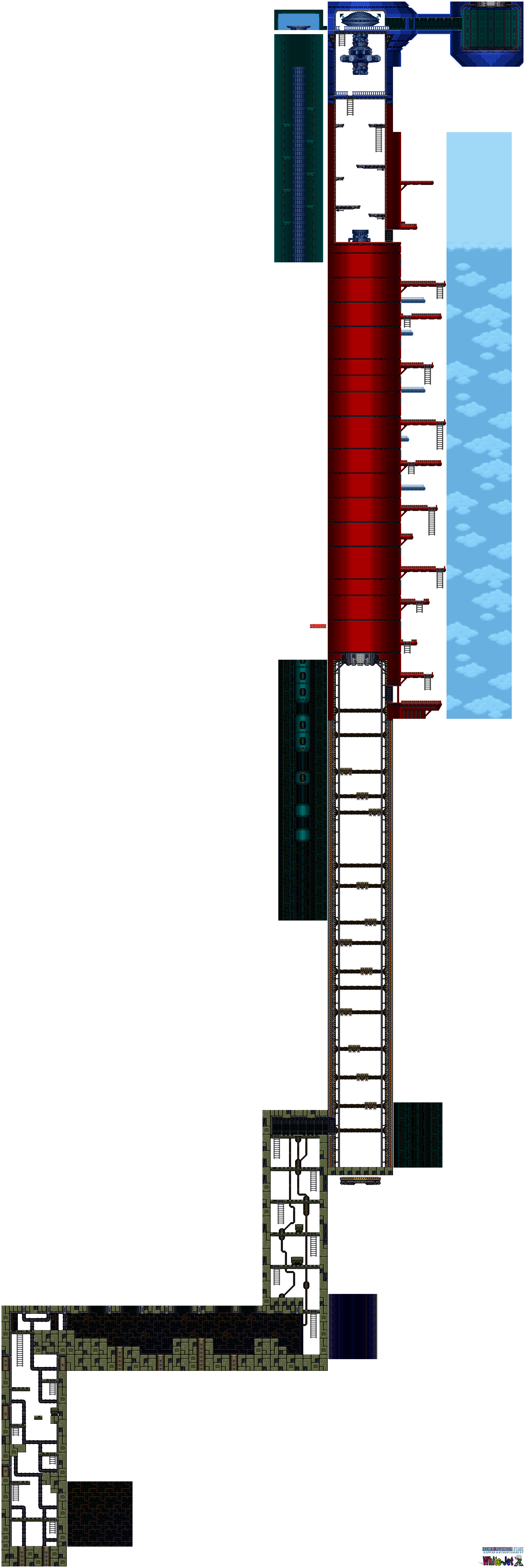 Mega Man X - Boomer Kuwanger Stage