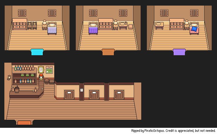 Mother 3 (JPN) - Yado Inn (Interior)