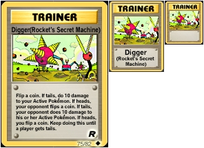Pokémon: Play It! - Digger (Rocket's Secret Machine)