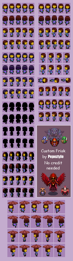 Undertale Customs - Frisk